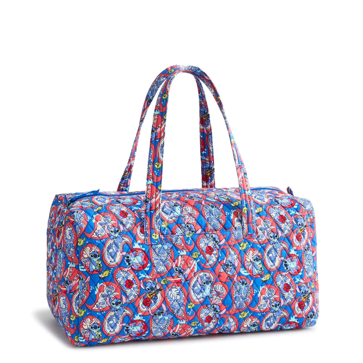 Disney Large Travel Duffel - Stitch Monstera Paisley
