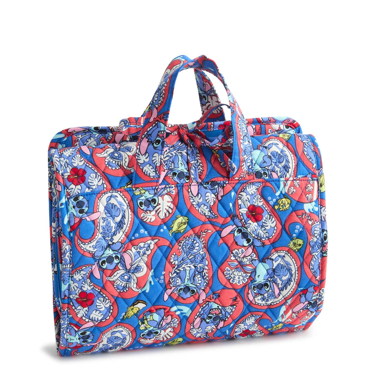 Disney Essential Hanging Travel Organizer - Stitch Monstera Paisley