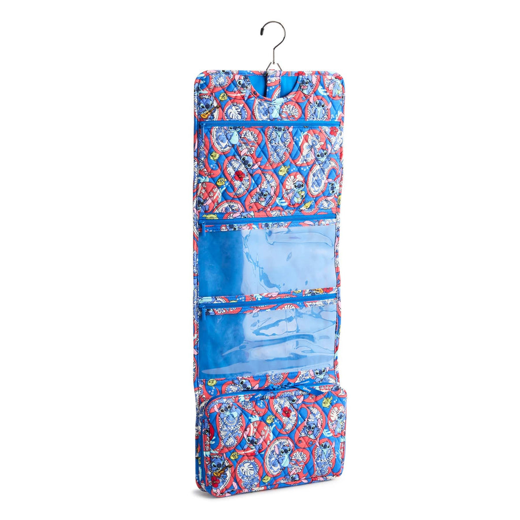 Disney Essential Hanging Travel Organizer - Stitch Monstera Paisley