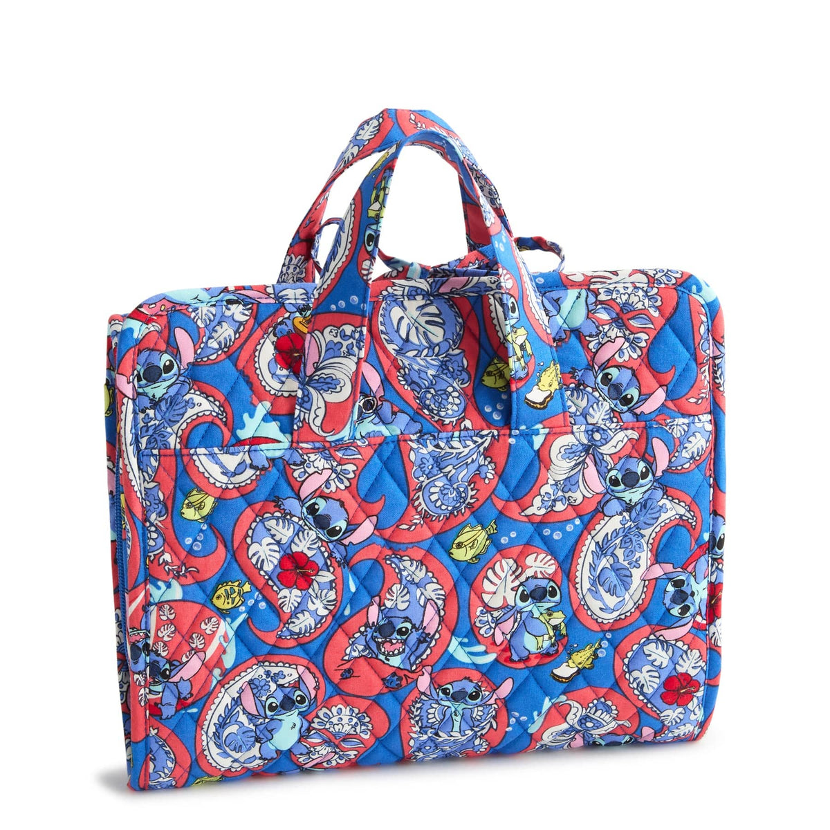 Disney Essential Hanging Travel Organizer - Stitch Monstera Paisley