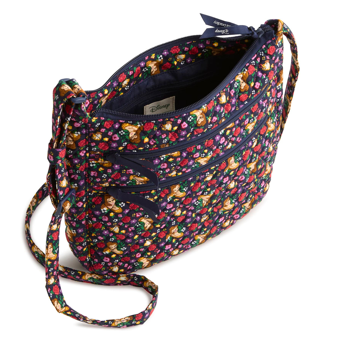 Disney Trio Zip Hipster - Belle Rose Floral