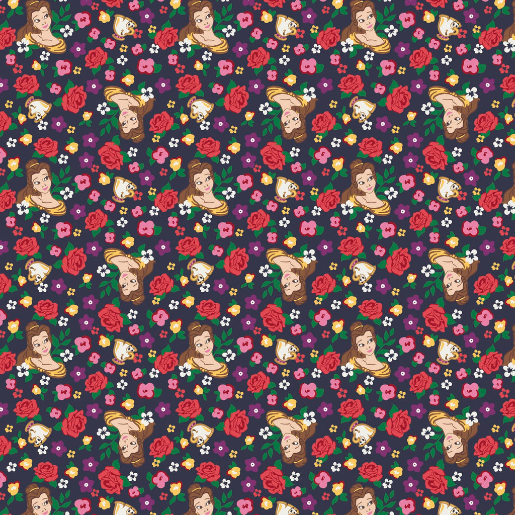 Disney Trio Zip Hipster - Belle Rose Floral