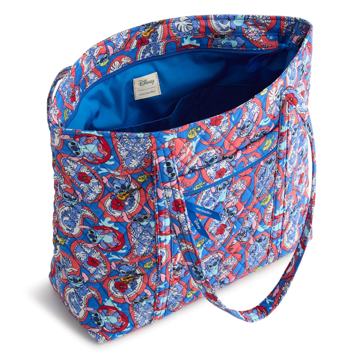 Disney Vera Tote - Stitch Monstera Paisley