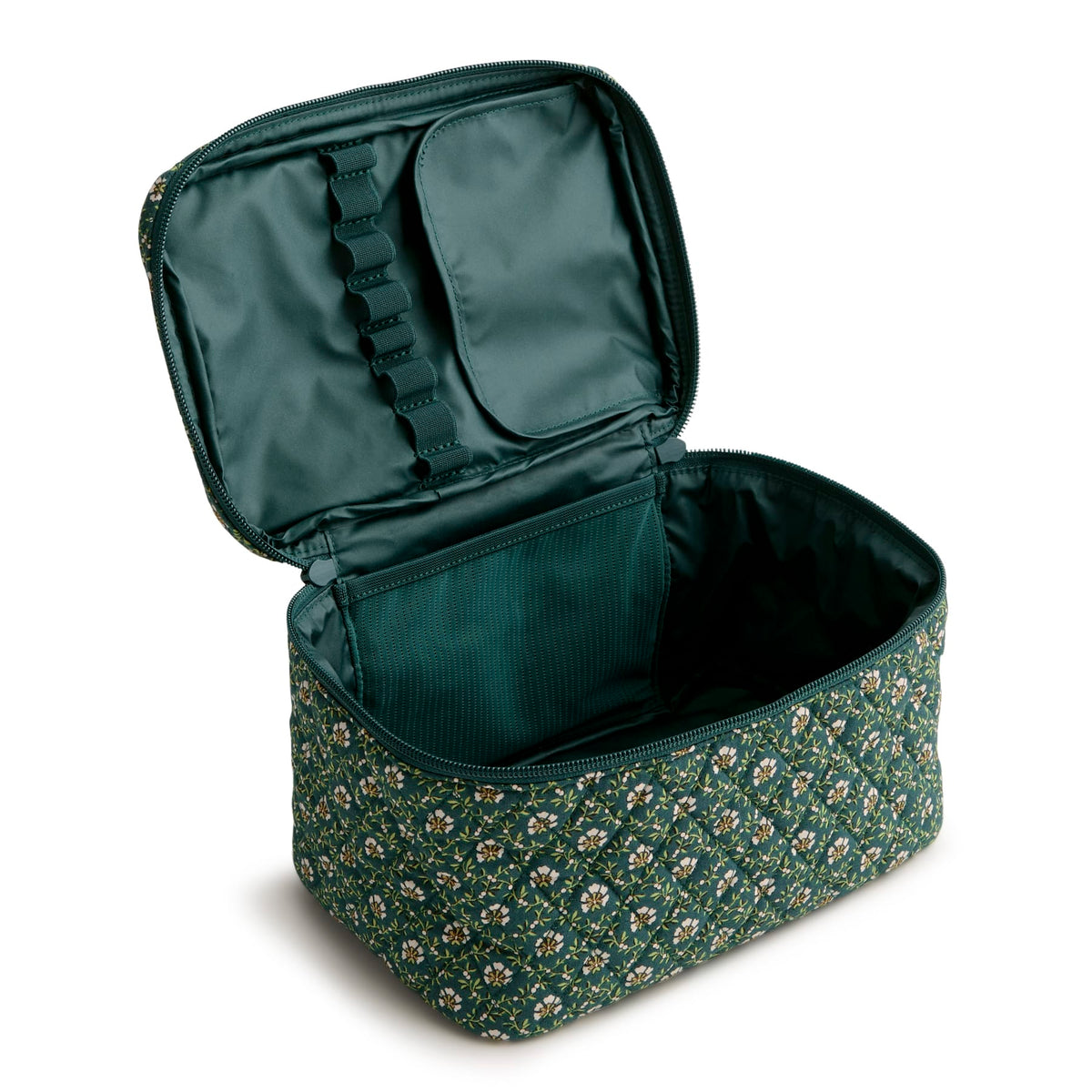 Essential Large Brush Up Cosmetic Bag - Mistletoe Lattice