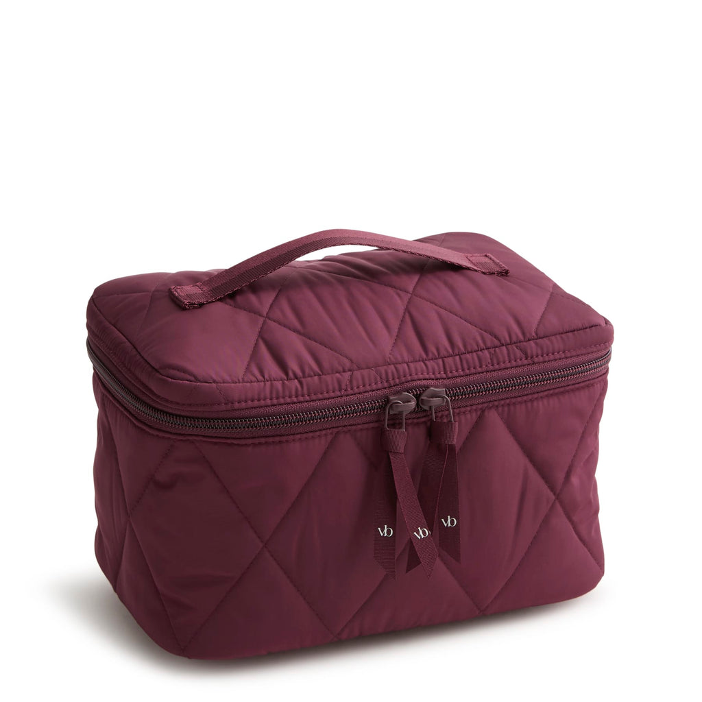 Essential Large Brush Up Cosmetic Bag - Fig