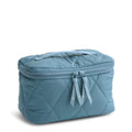 Essential Large Brush Up Cosmetic Bag - Bluestone