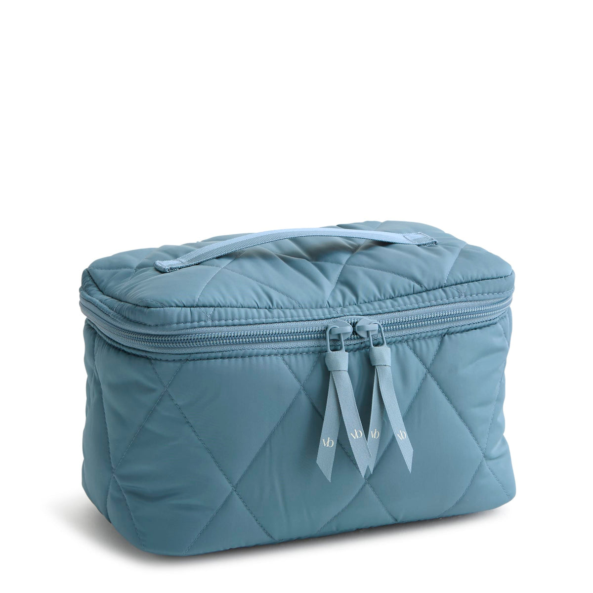 Essential Large Brush Up Cosmetic Bag - Bluestone