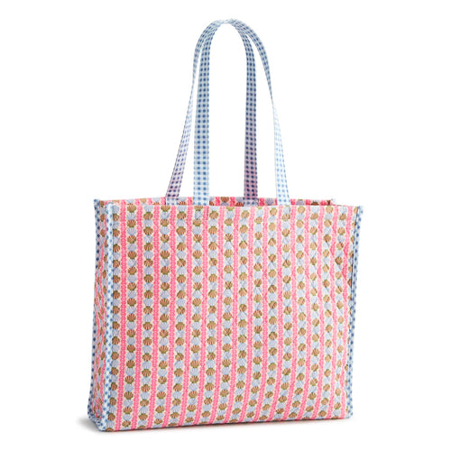 Branning Tote - Cottage Shells Stripe