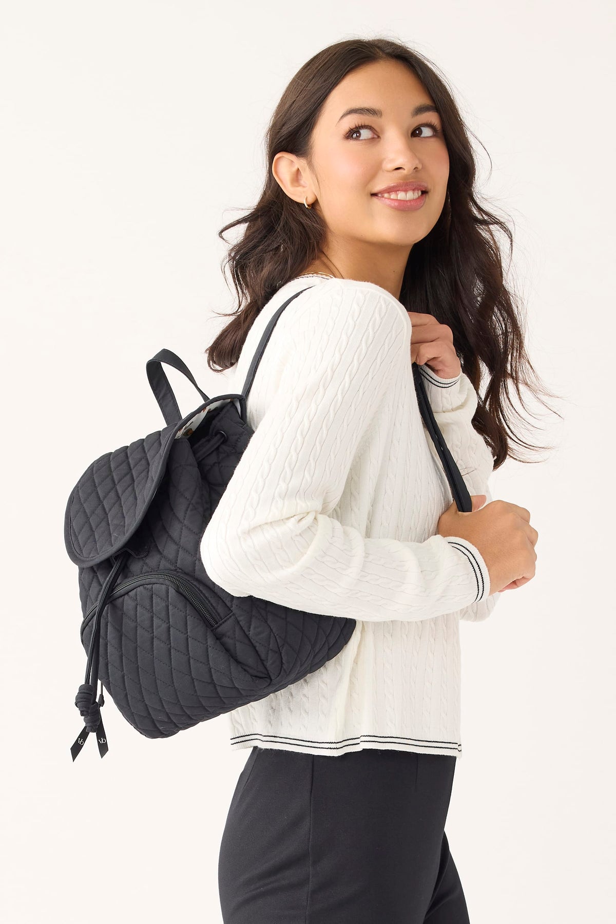 Drawstring Backpack - Moonless Night