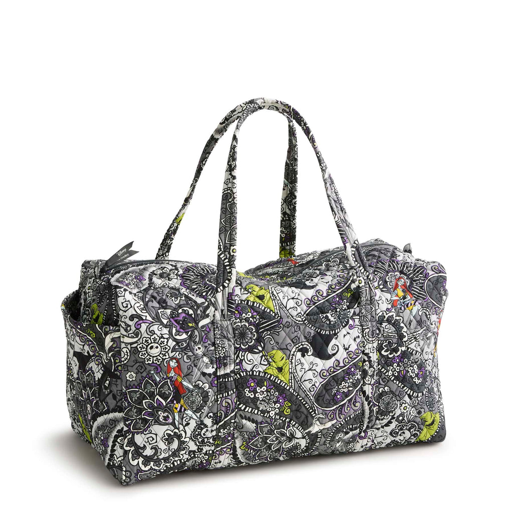 Disney Tim Burton's The Nightmare Before Christmas Large Original Duffel - The Nightmare Before Christmas Paisley