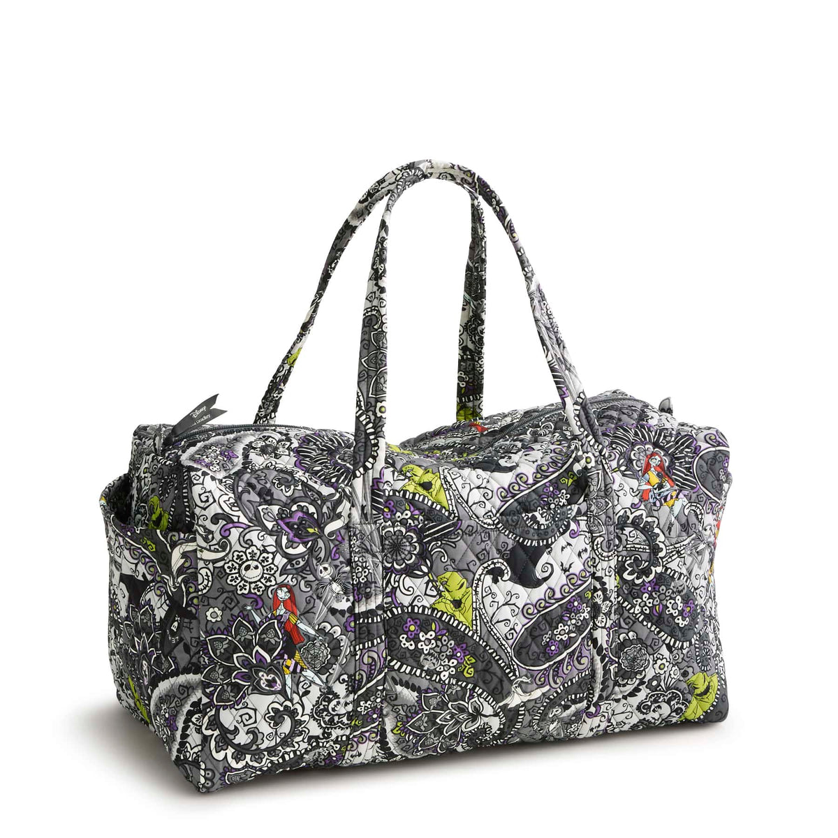 Disney Tim Burton's The Nightmare Before Christmas Large Original Duffel - The Nightmare Before Christmas Paisley