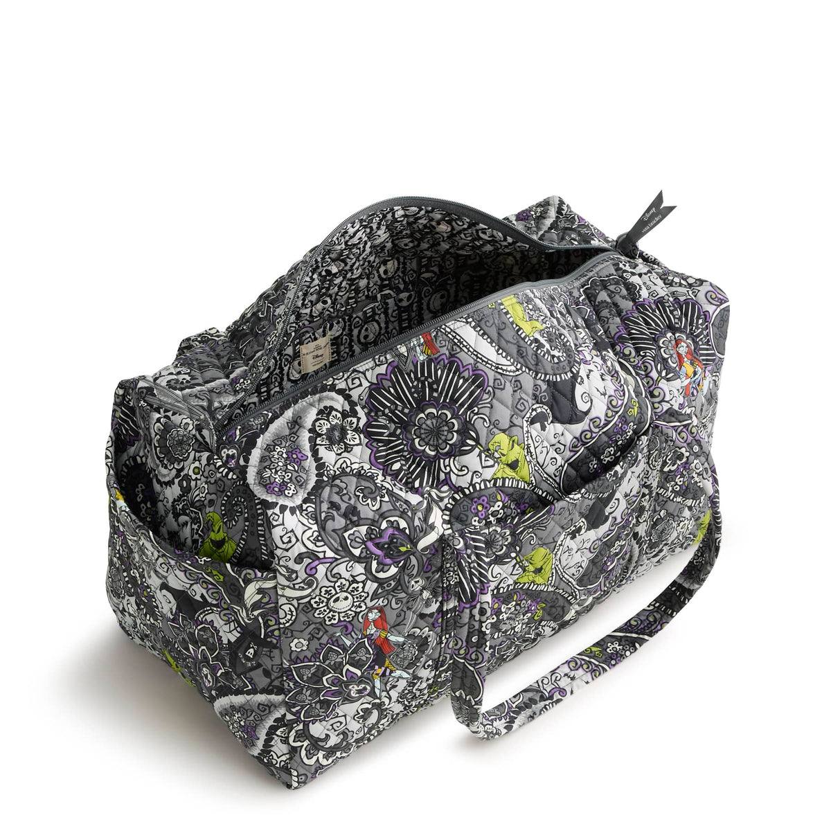 Disney Tim Burton's The Nightmare Before Christmas Large Original Duffel - The Nightmare Before Christmas Paisley