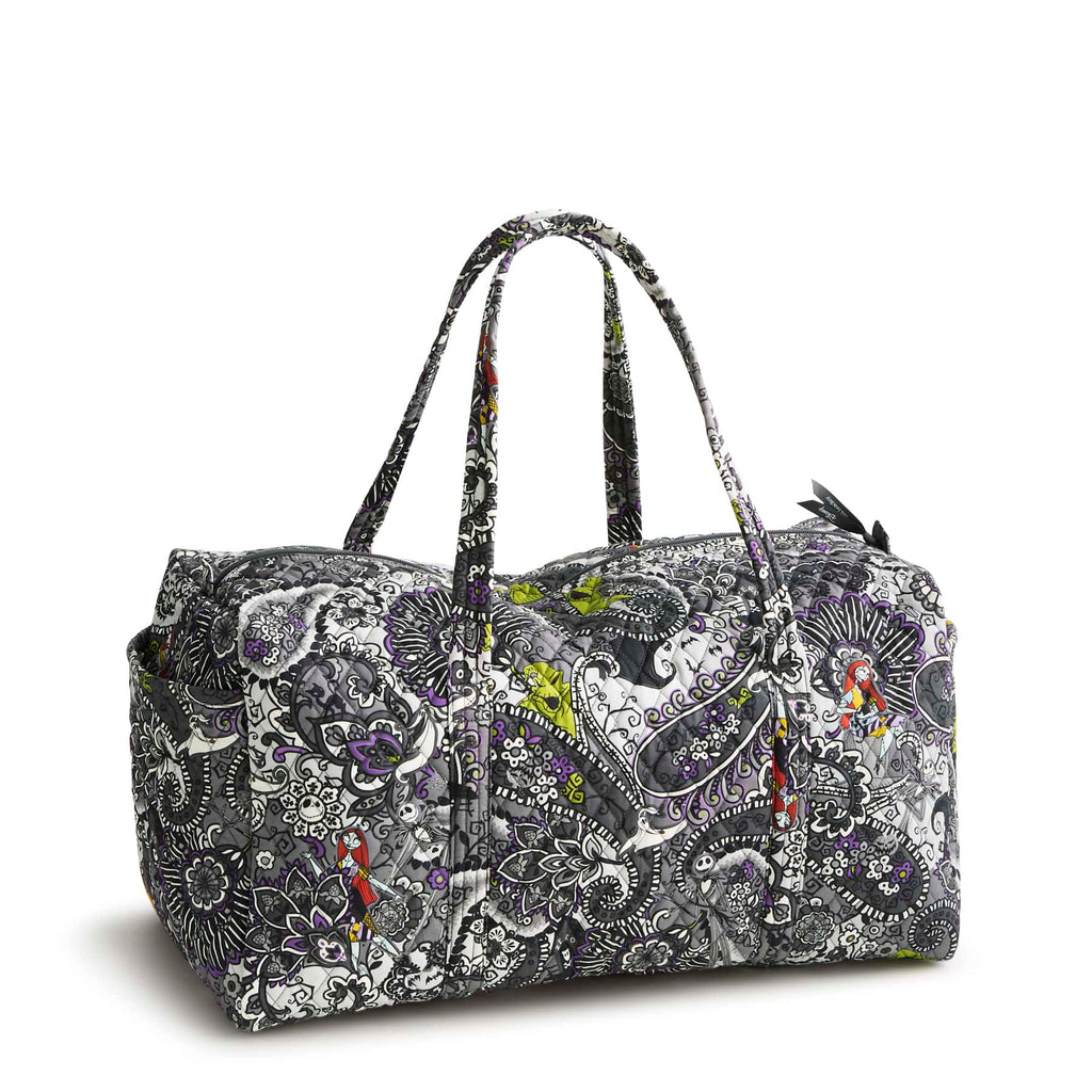 Disney Tim Burton's The Nightmare Before Christmas Large Original Duffel - The Nightmare Before Christmas Paisley