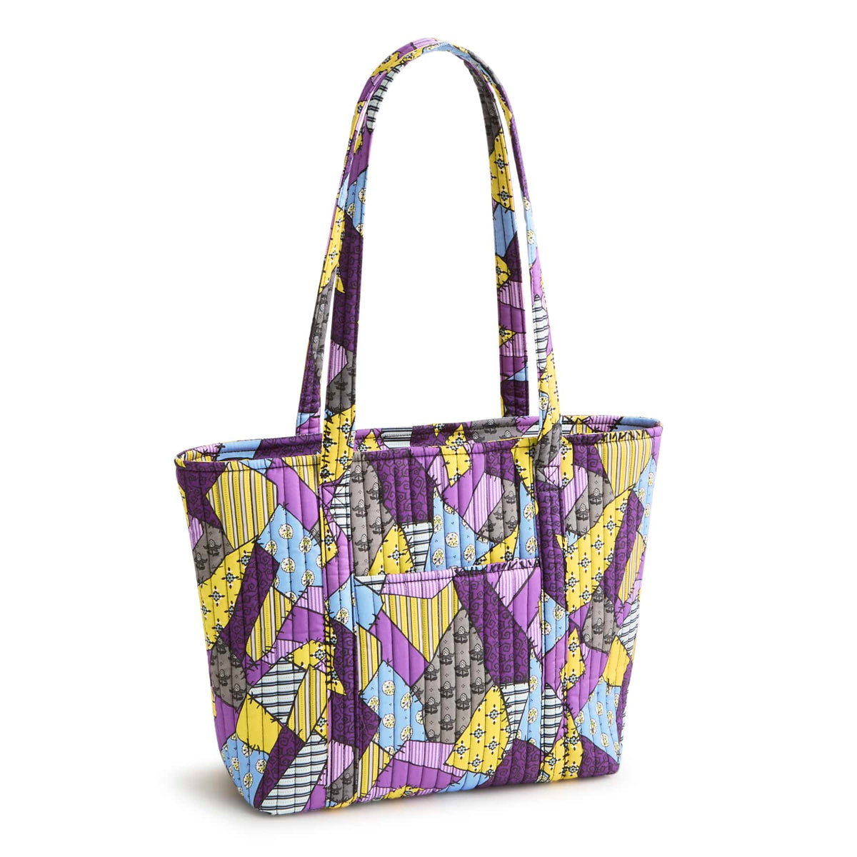 Disney Tim Burton's The Nightmare Before Christmas Small Original Vera Tote - The Nightmare Before Christmas Patchwork