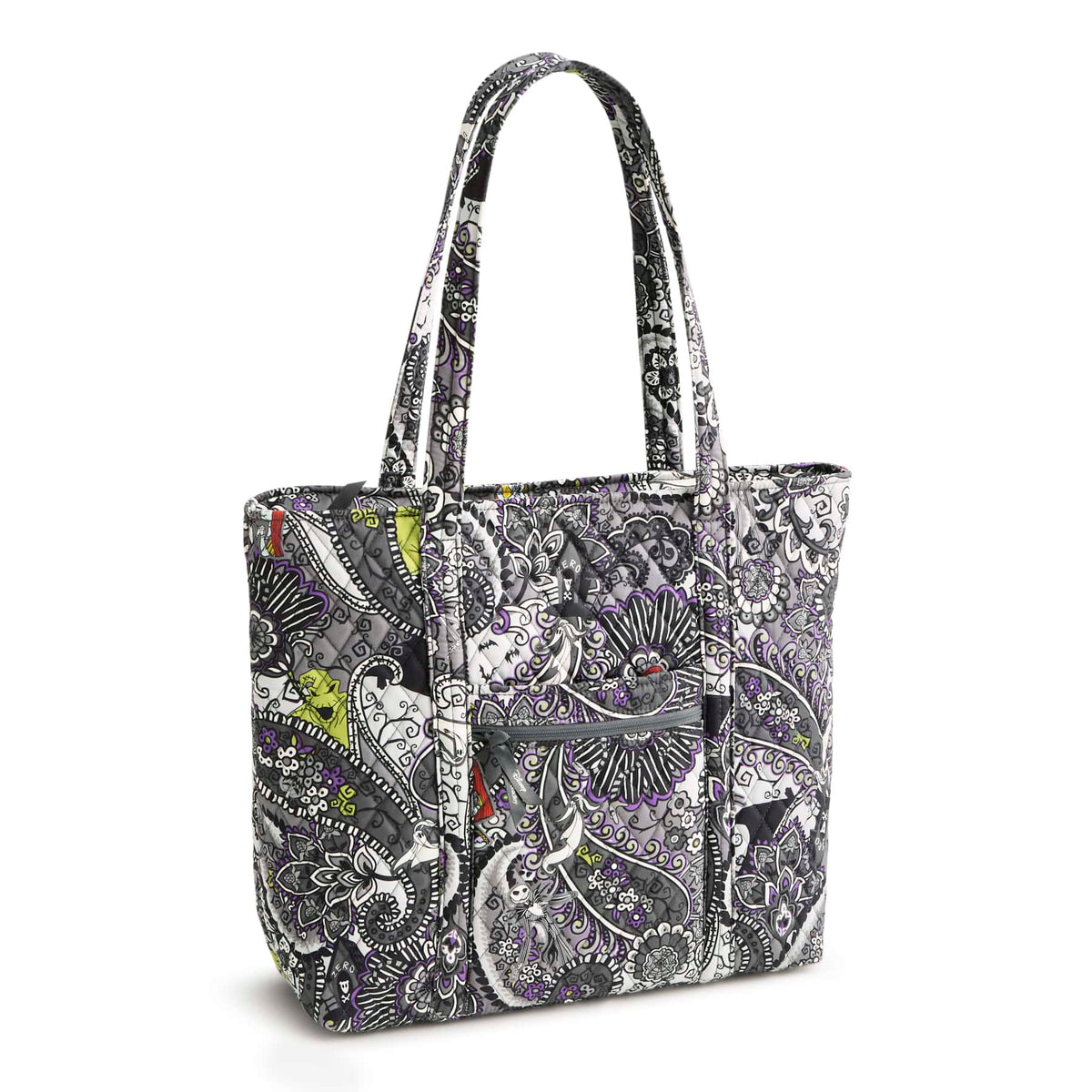 Disney Tim Burton's The Nightmare Before Christmas Original Vera Tote - The Nightmare Before Christmas Paisley