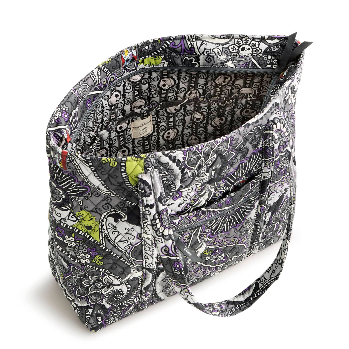 Disney Tim Burton's The Nightmare Before Christmas Original Vera Tote - The Nightmare Before Christmas Paisley