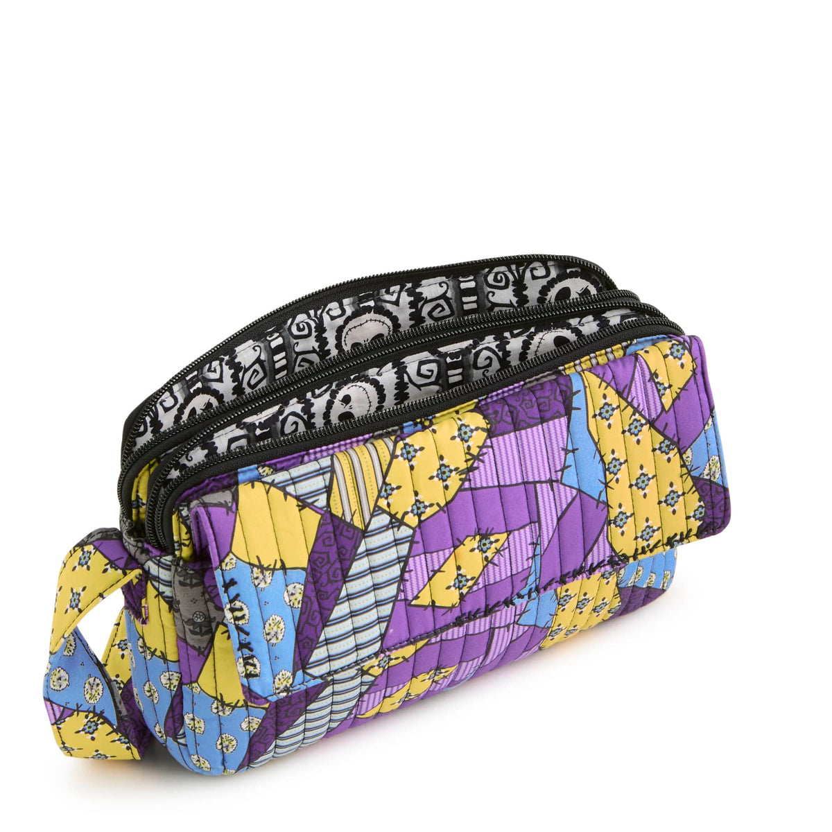 Disney Tim Burton's The Nightmare Before Christmas Tasha Triple Compartment Crossbody - The Nightmare Before Christmas Patchw