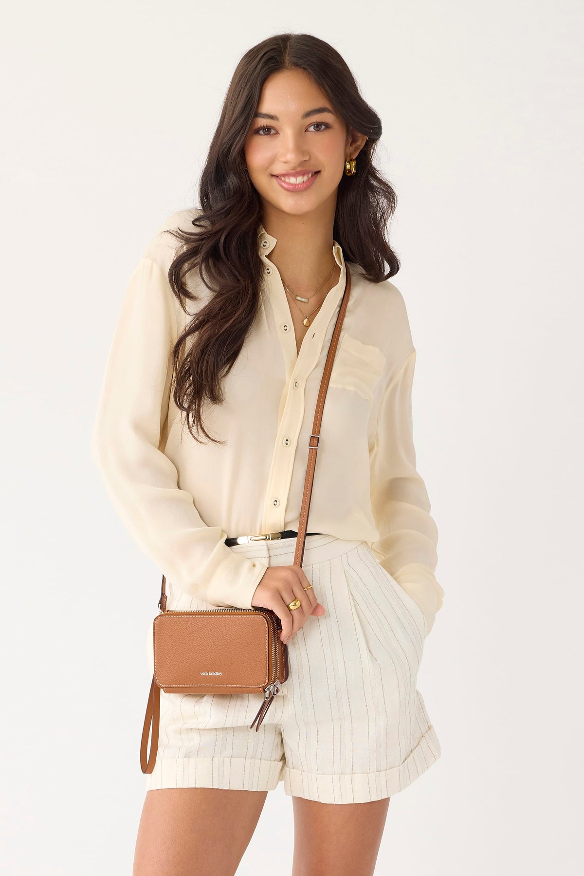 3-in-1 Crossbody - Roasted Pecan