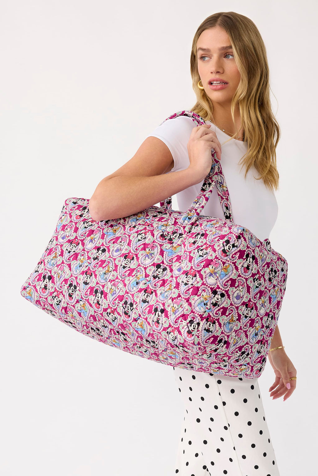 Disney Large Travel Duffel - Playful Mickey and Friends