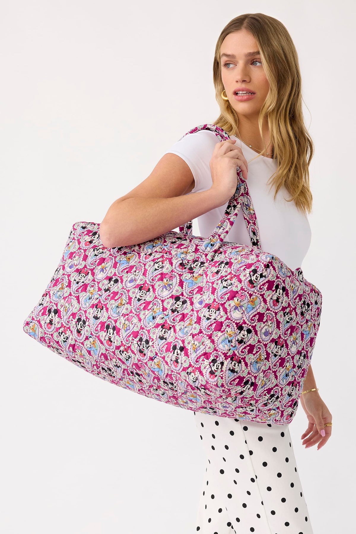 Disney Large Travel Duffel - Playful Mickey and Friends