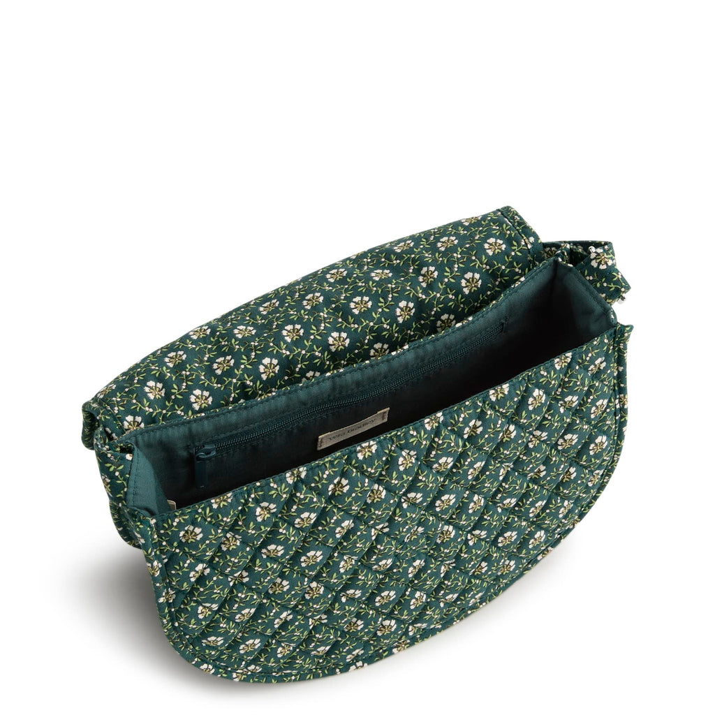 Saddle Crossbody - Mistletoe Lattice