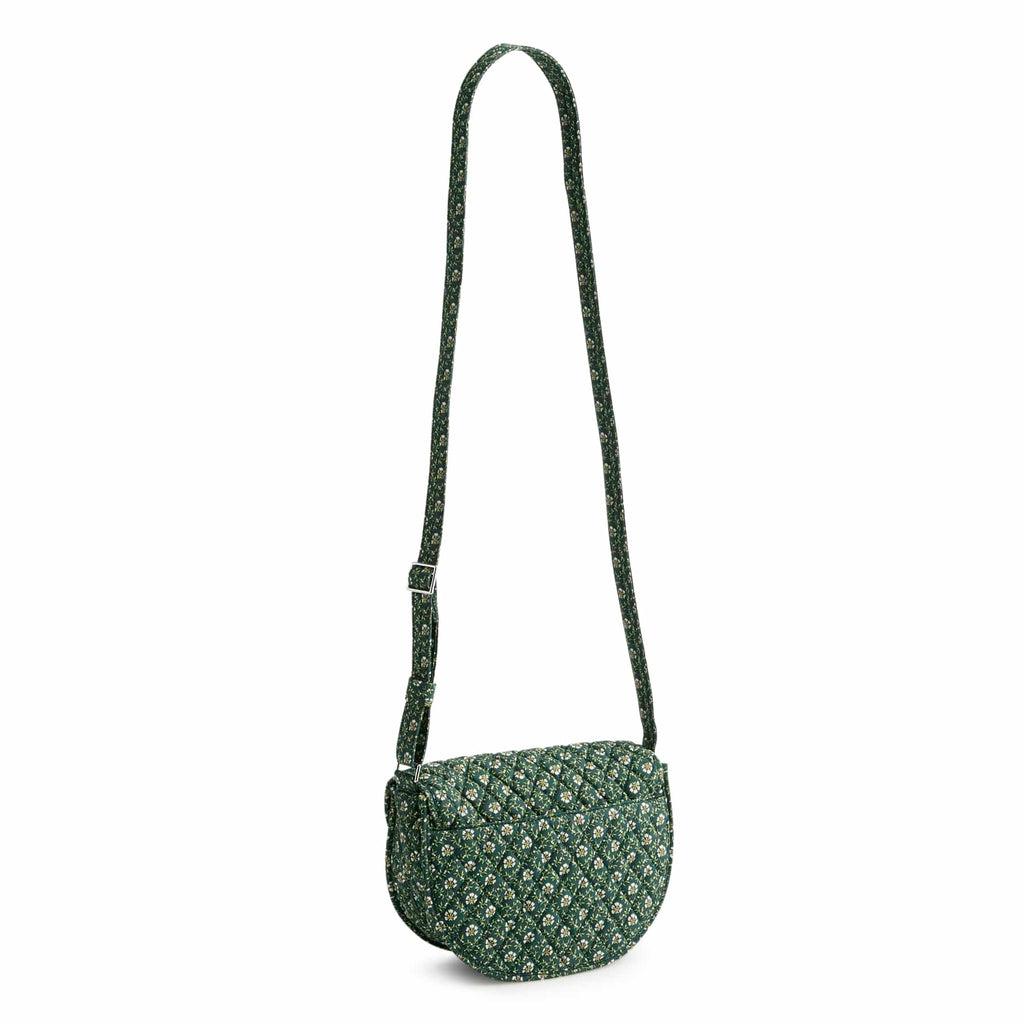 Saddle Crossbody - Mistletoe Lattice