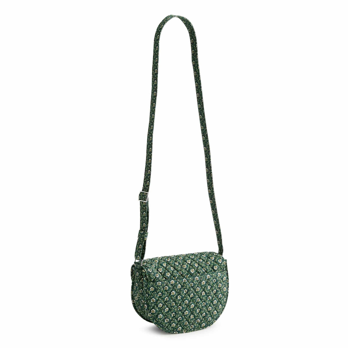 Saddle Crossbody - Mistletoe Lattice