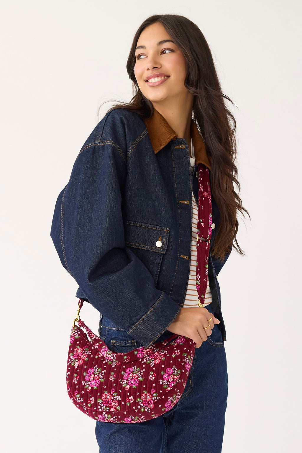 Clara Convertible Shoulder Bag - Petal Pouf