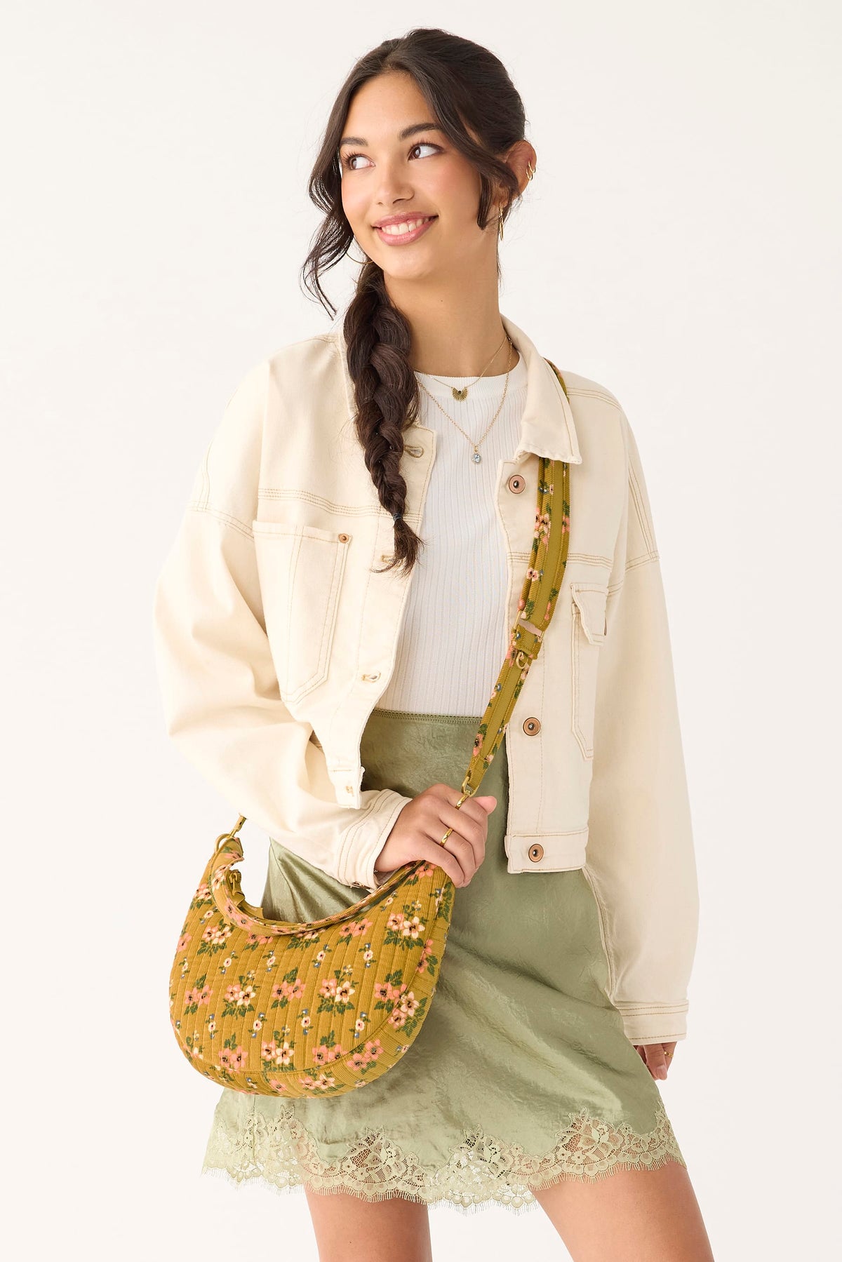 Clara Convertible Shoulder Bag - Honeybloom