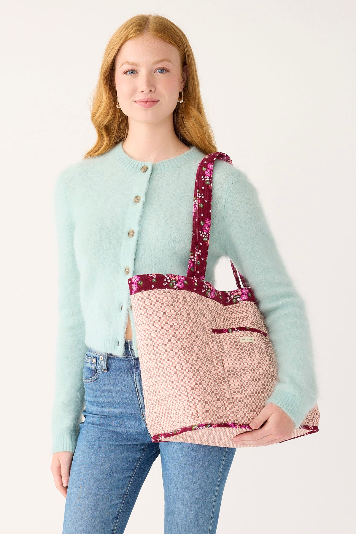 Hathaway Reversible Tote Bag - Petal Pouf