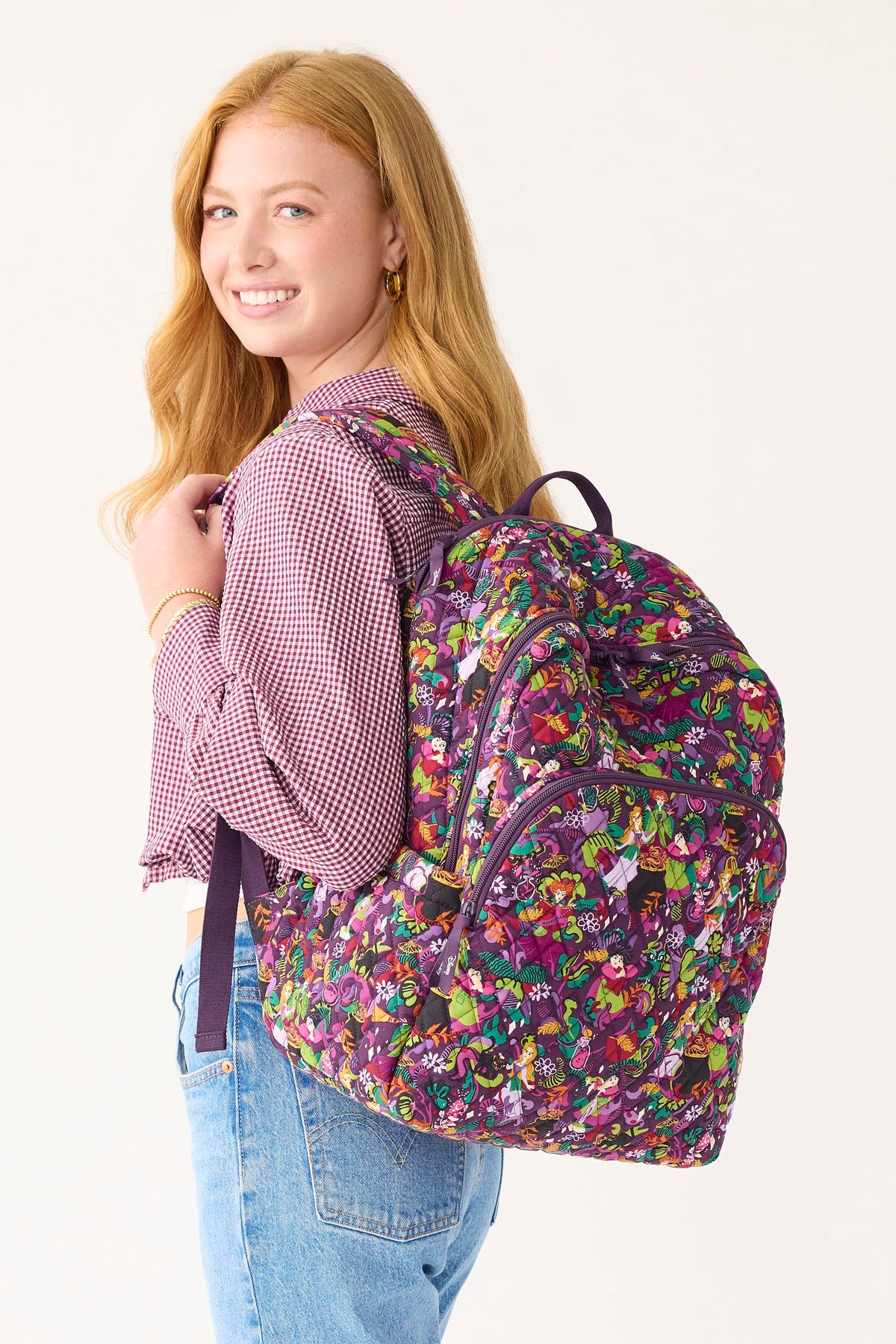 Disney Essential Large Backpack - Hocus Pocus Blooms and Brooms