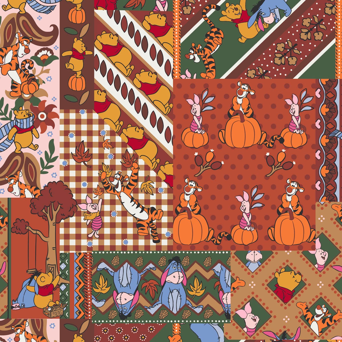 Disney Large Hipster - Winnie the Pooh's Autumn Adventures