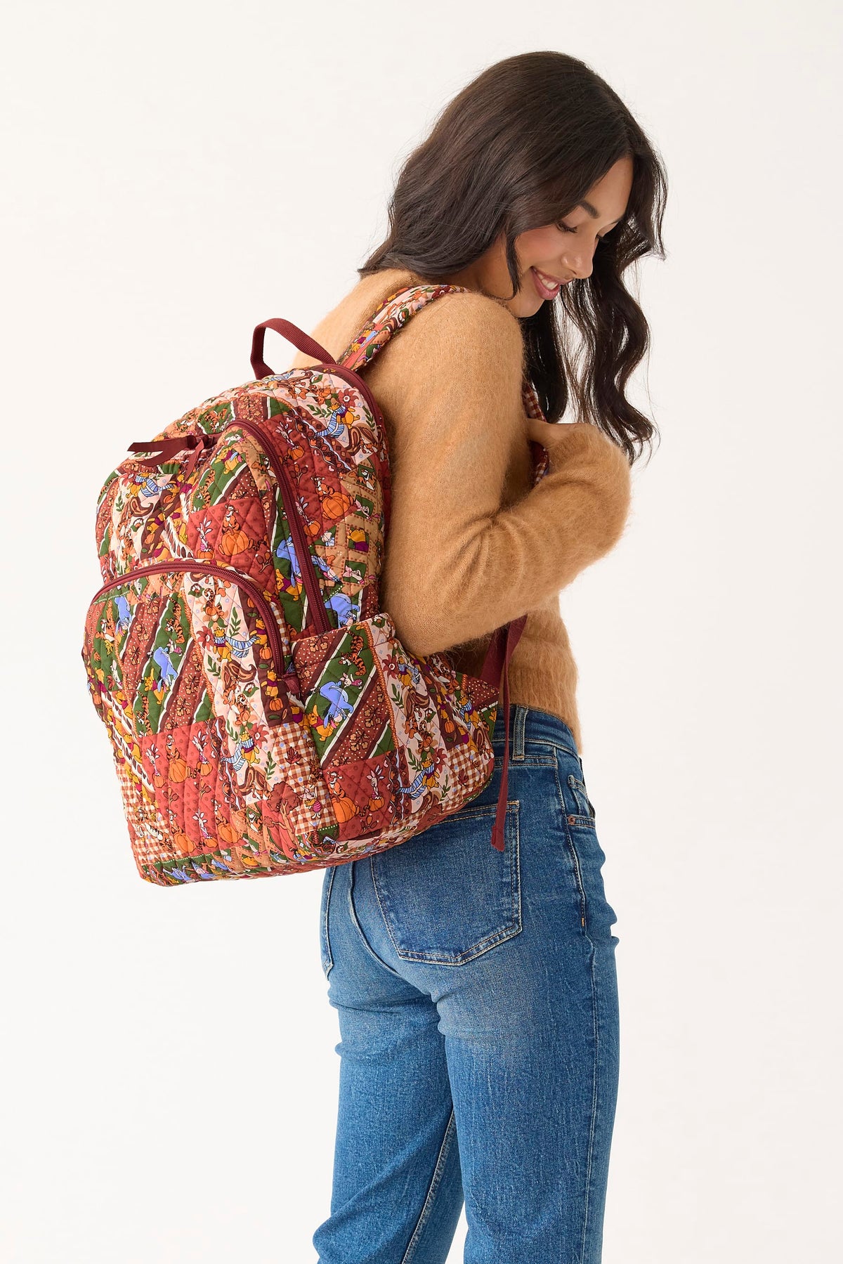 Disney Essential Large Backpack - Winnie the Pooh's Autumn Adventures
