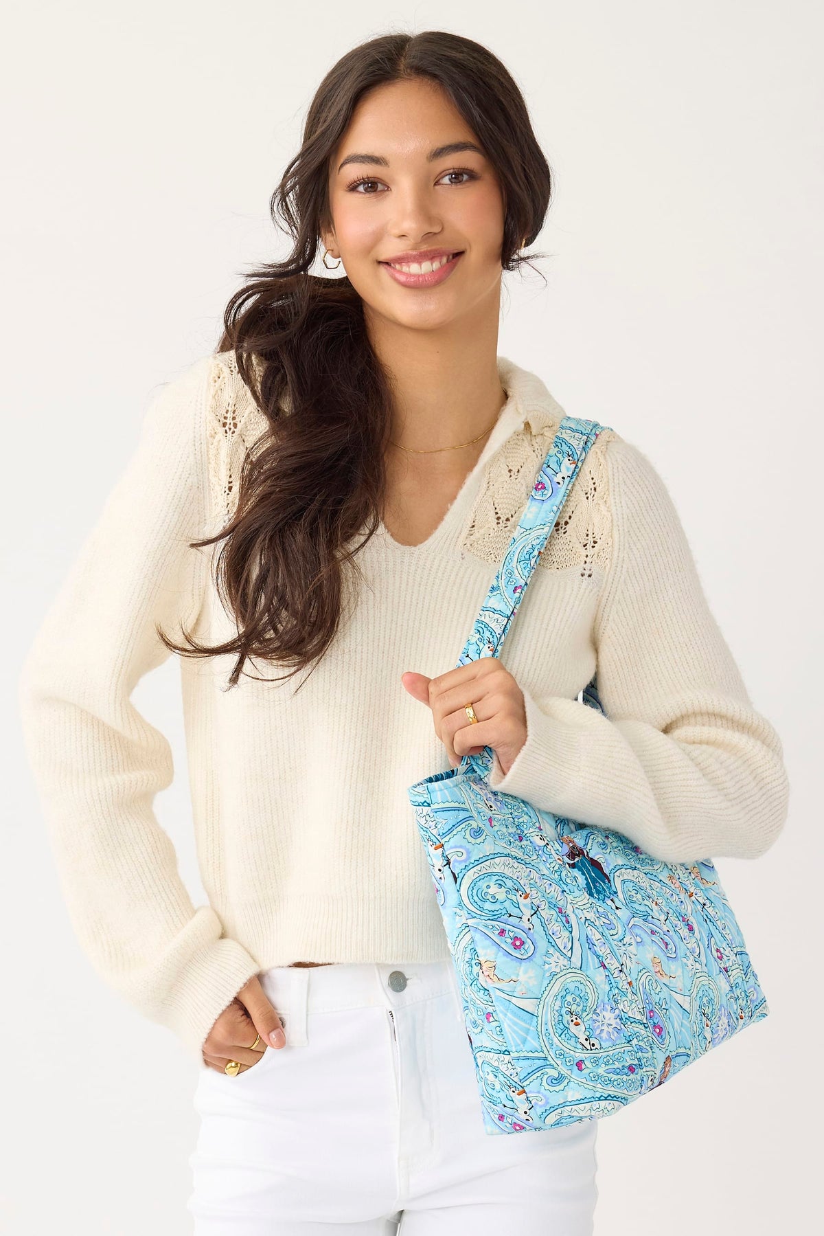 Disney Small Vera Tote - Frozen Paisley
