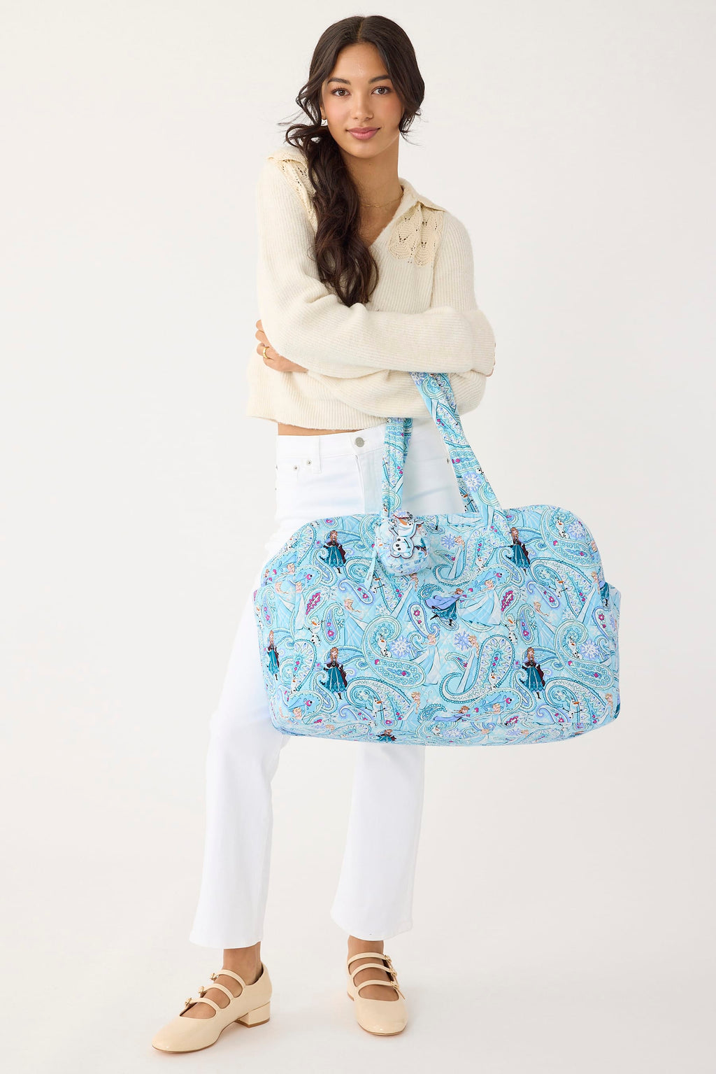 Disney Large Weekender Travel Bag - Frozen Paisley