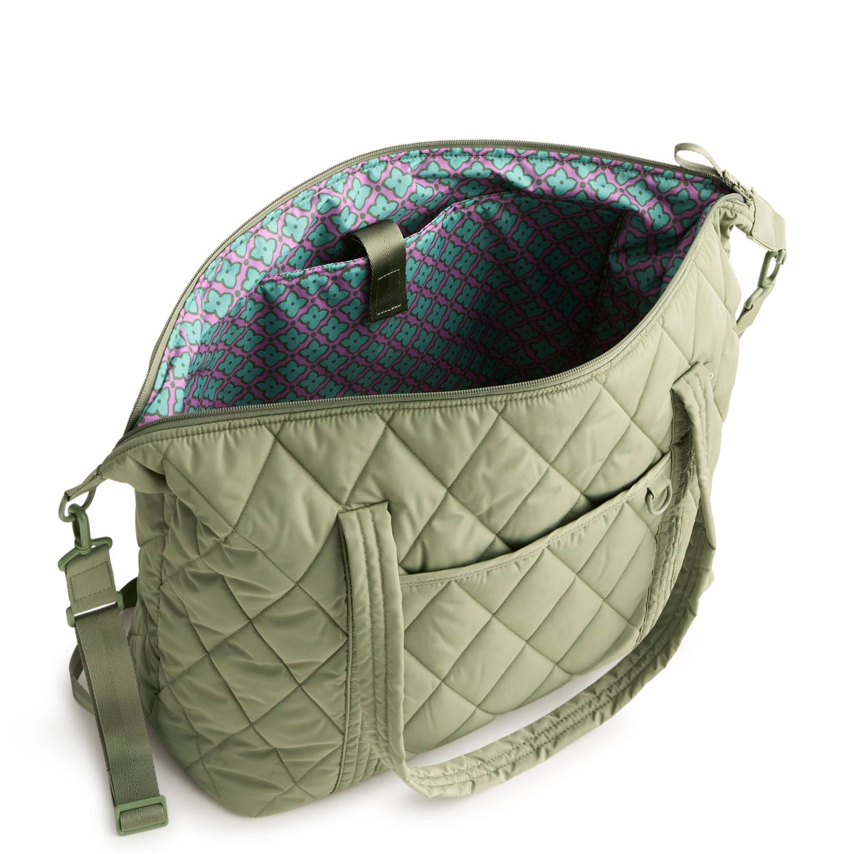 Travel Tote - Deep Lichen Green