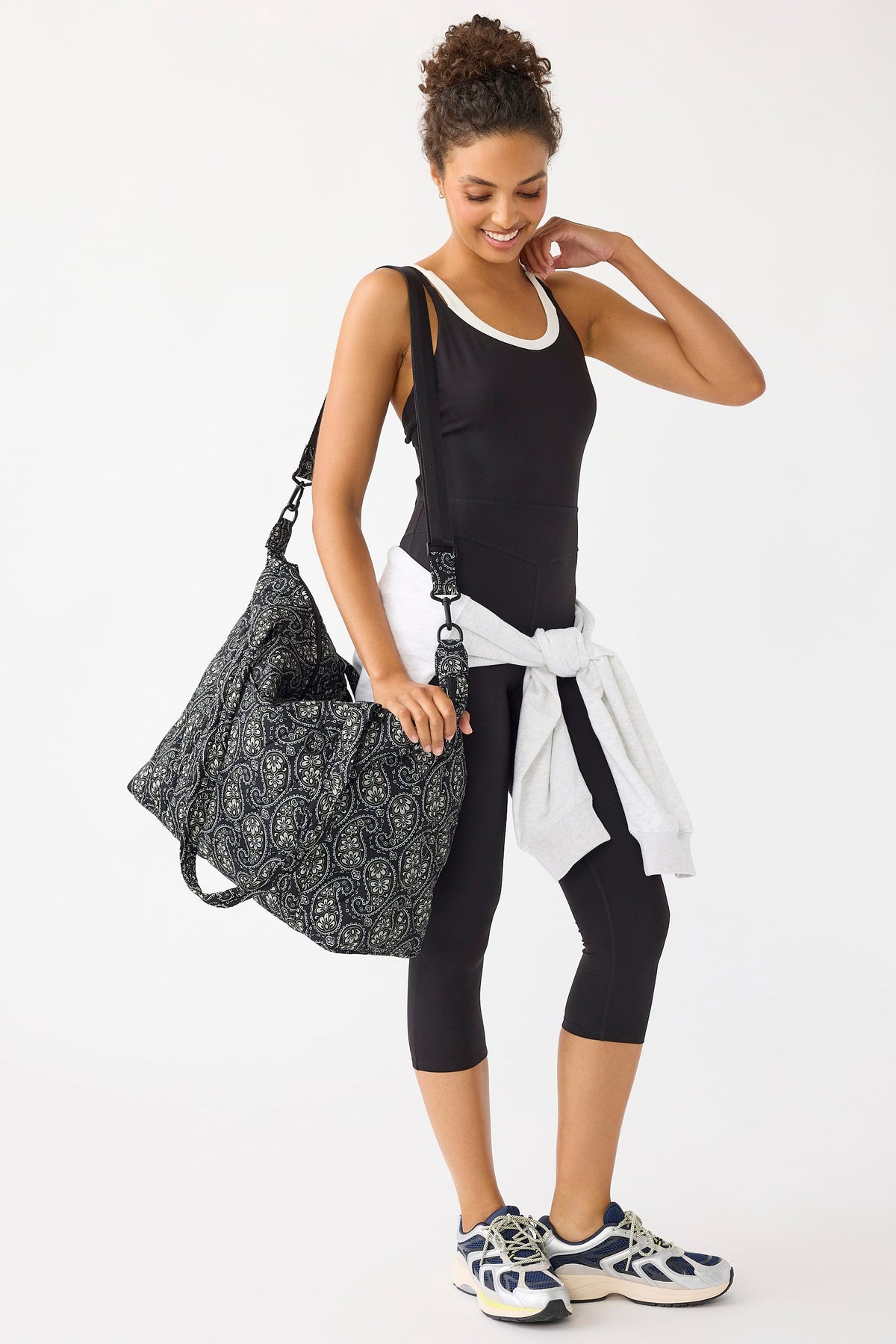 Travel Tote - Circular Paisley