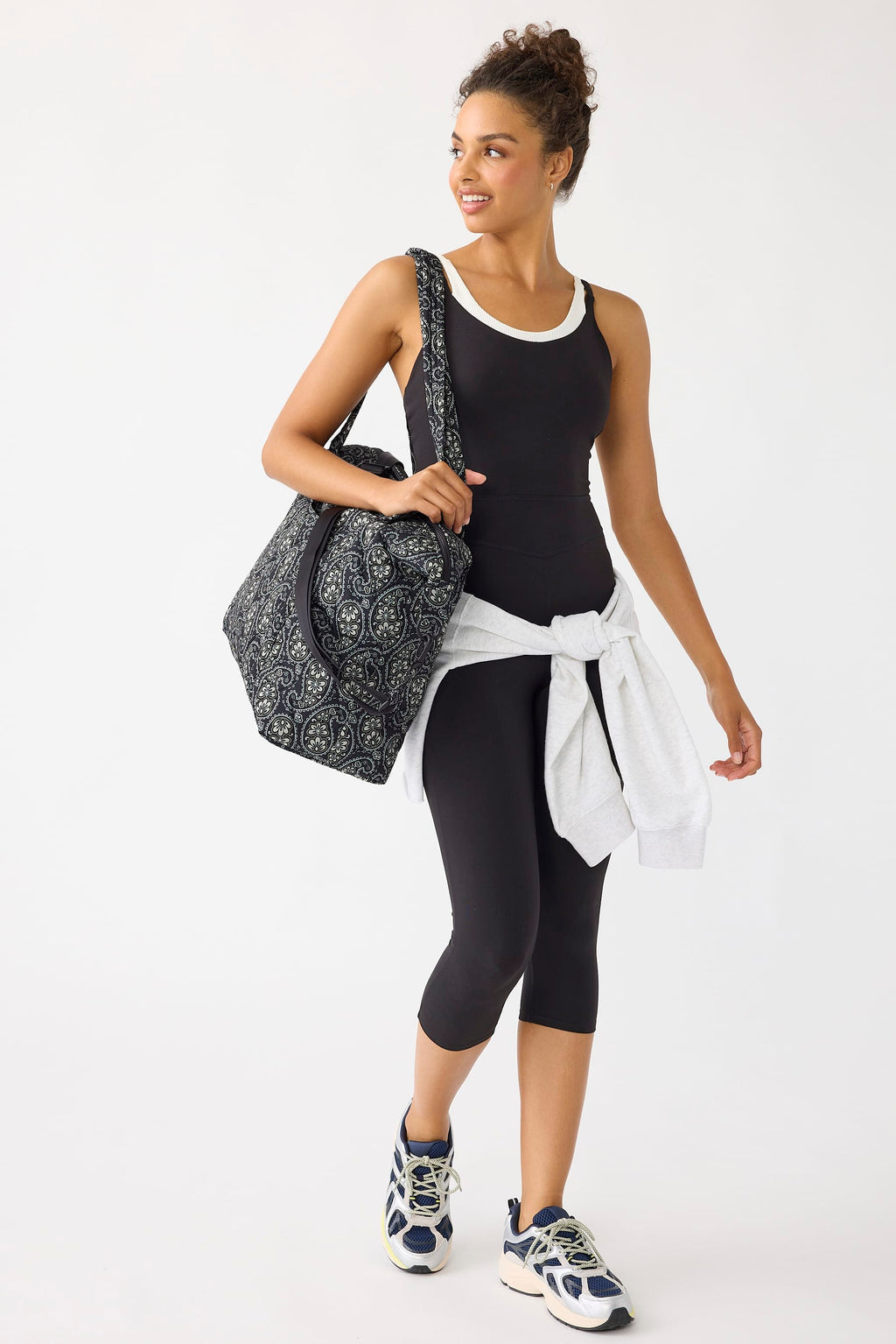 Travel Tote - Circular Paisley
