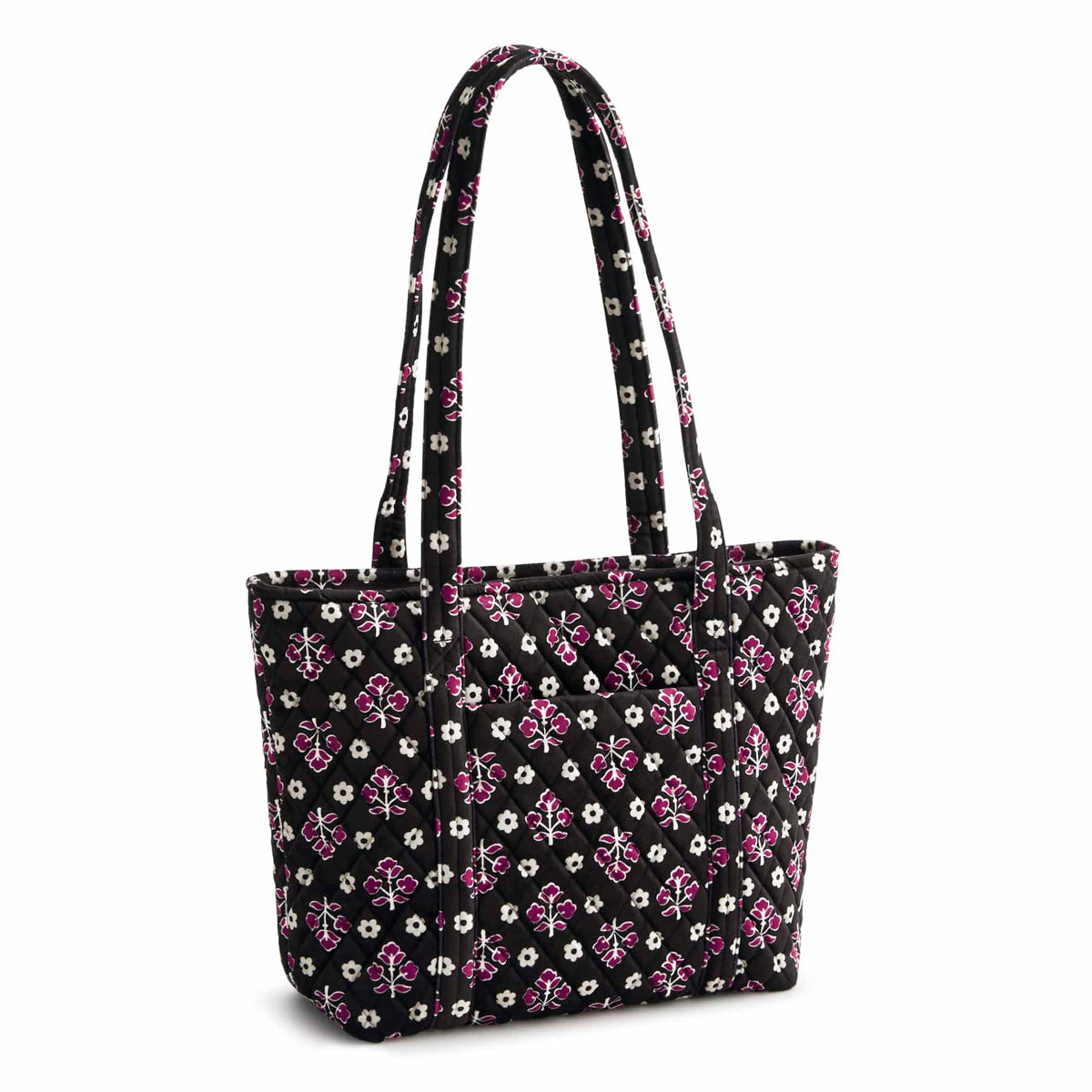 Small Vera Tote - Clustered Ditsy Moonless Night