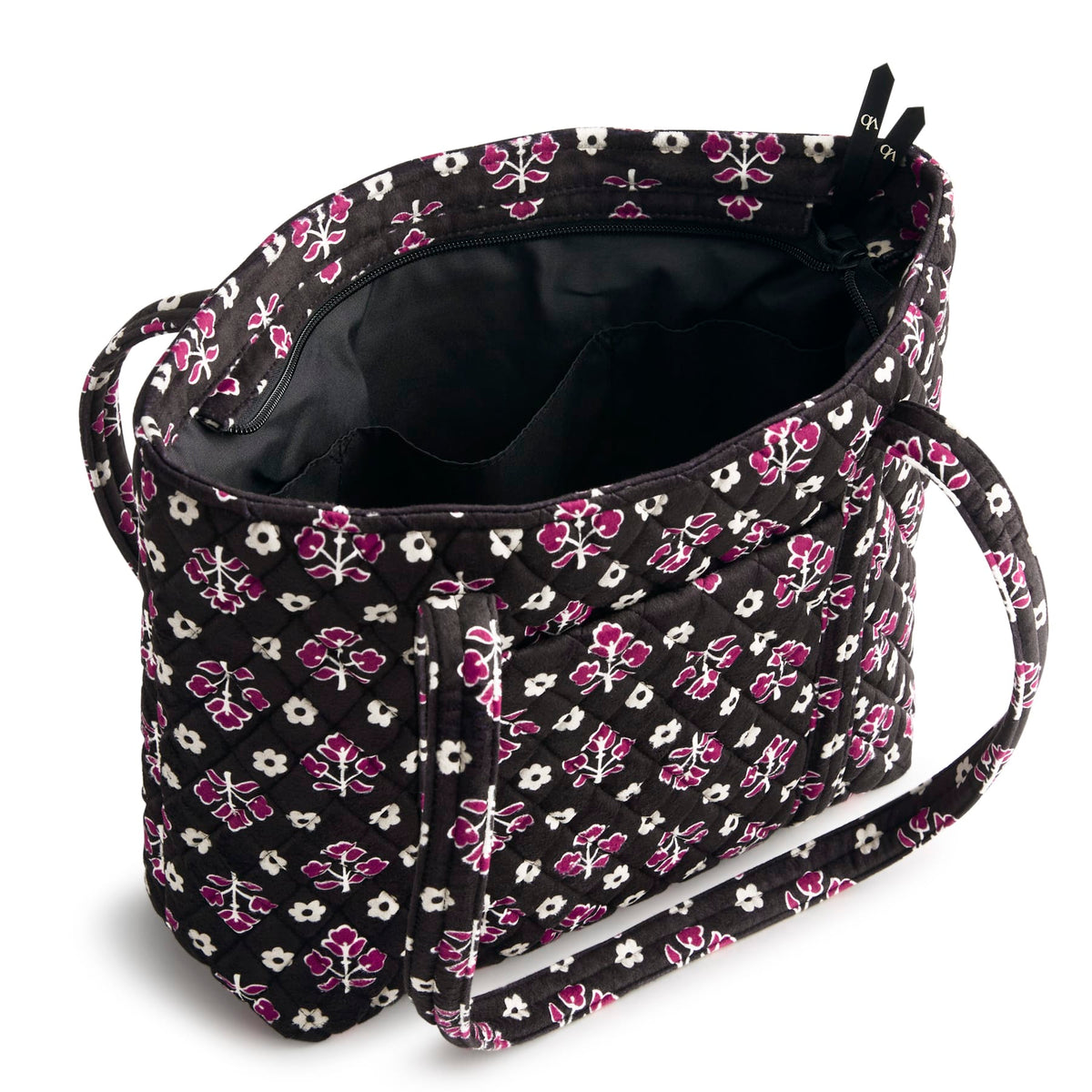 Small Vera Tote - Clustered Ditsy Moonless Night
