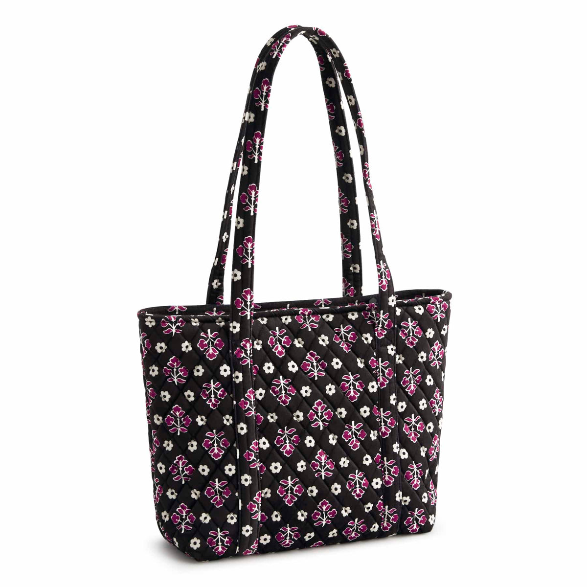 Small Vera Tote - Clustered Ditsy Moonless Night