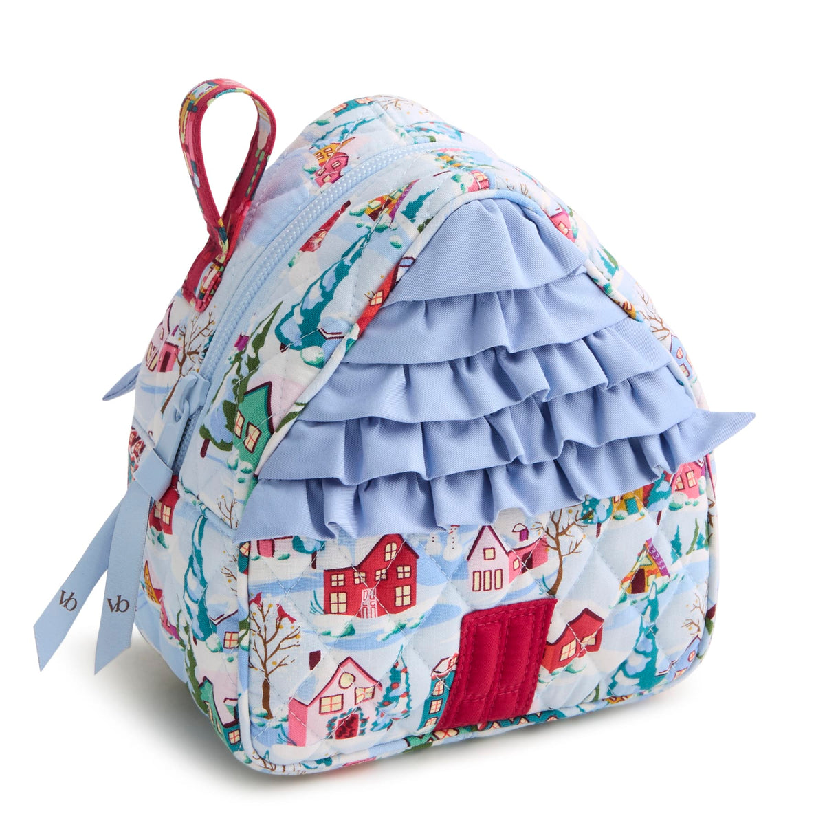 House Cosmetic Bag - Holiday Houses