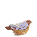 Bird Cosmetic Bag - Pinwheel Riverside Denim
