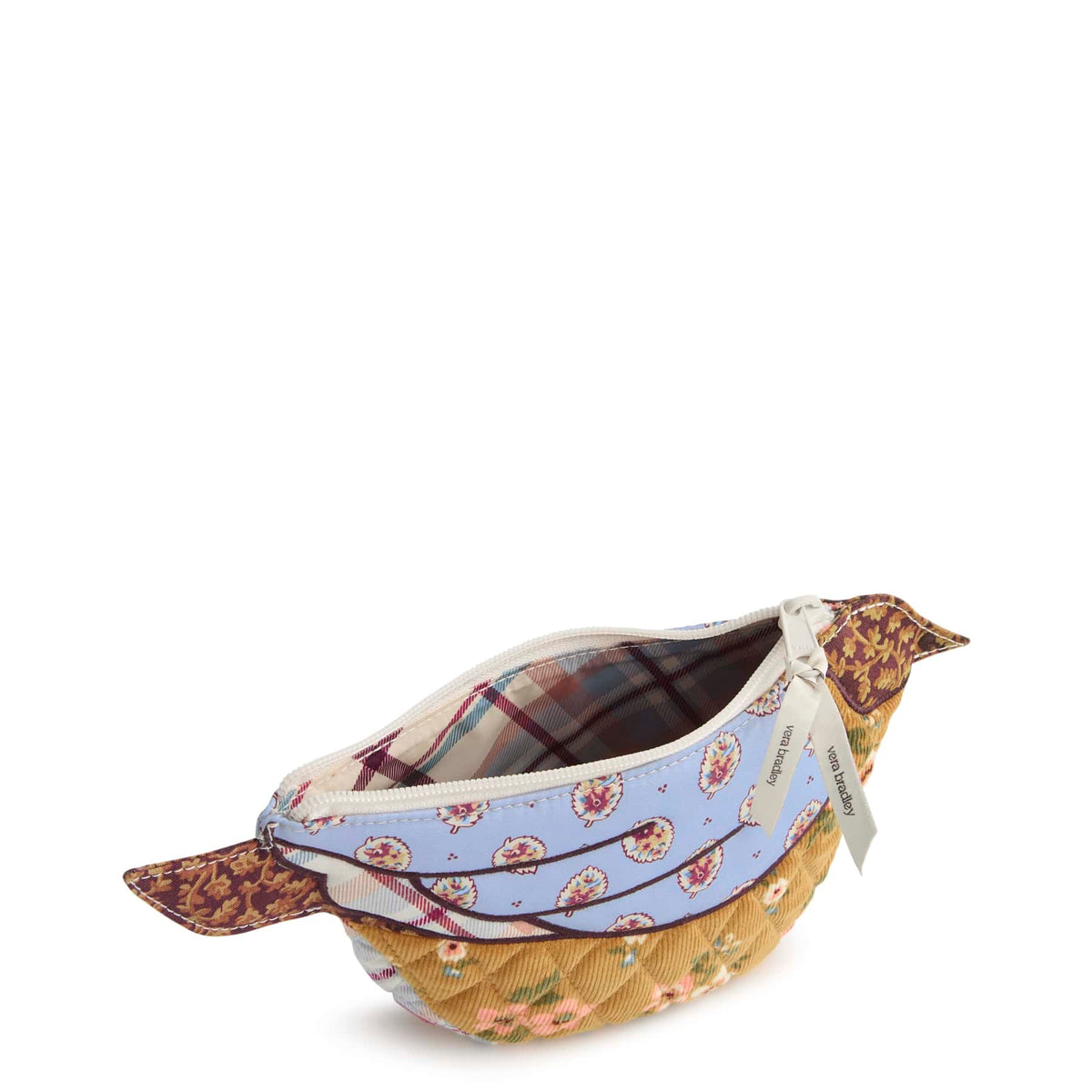 Bird Cosmetic Bag - Pinwheel Riverside Denim