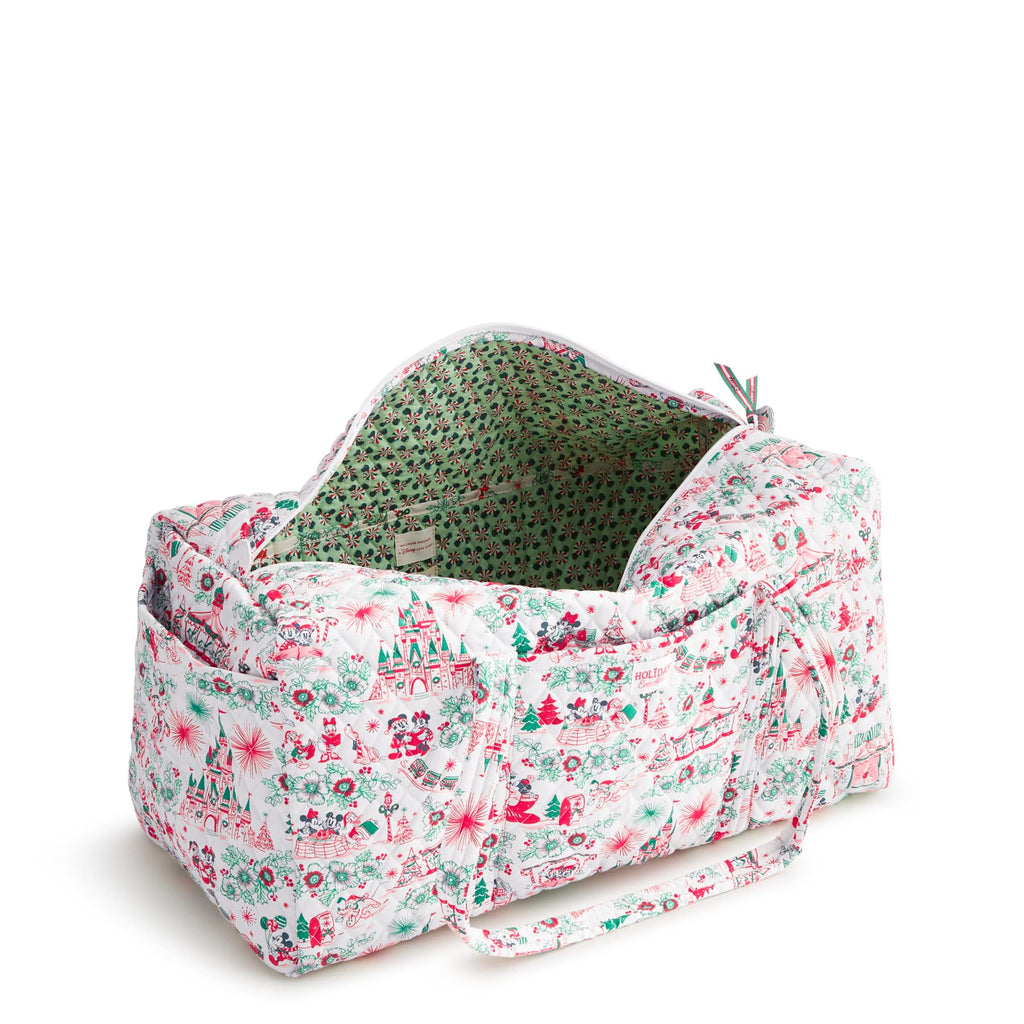 Disney Hallmark Holiday Ever After Large Original Duffel - Holiday Ever After Floral