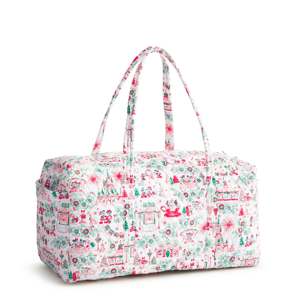 Disney Hallmark Holiday Ever After Large Original Duffel - Holiday Ever After Floral