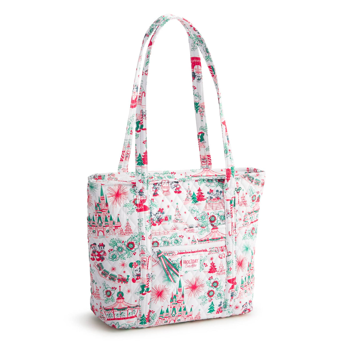 Disney Hallmark Holiday Ever After Small Original Vera Tote - Holiday Ever After Floral