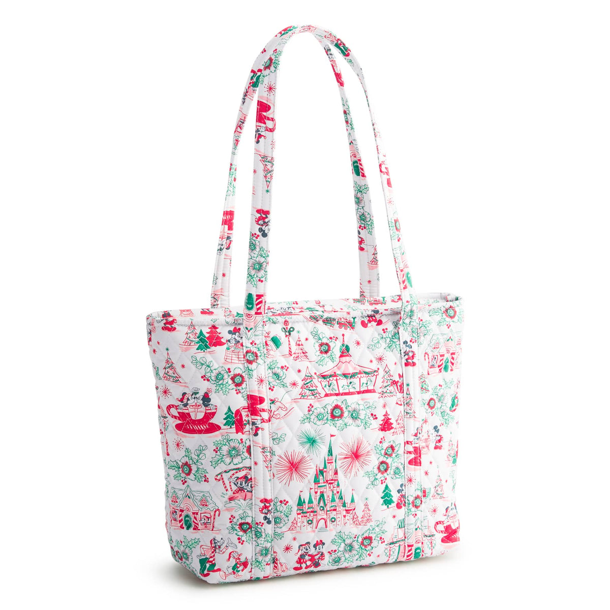 Disney Hallmark Holiday Ever After Small Original Vera Tote - Holiday Ever After Floral