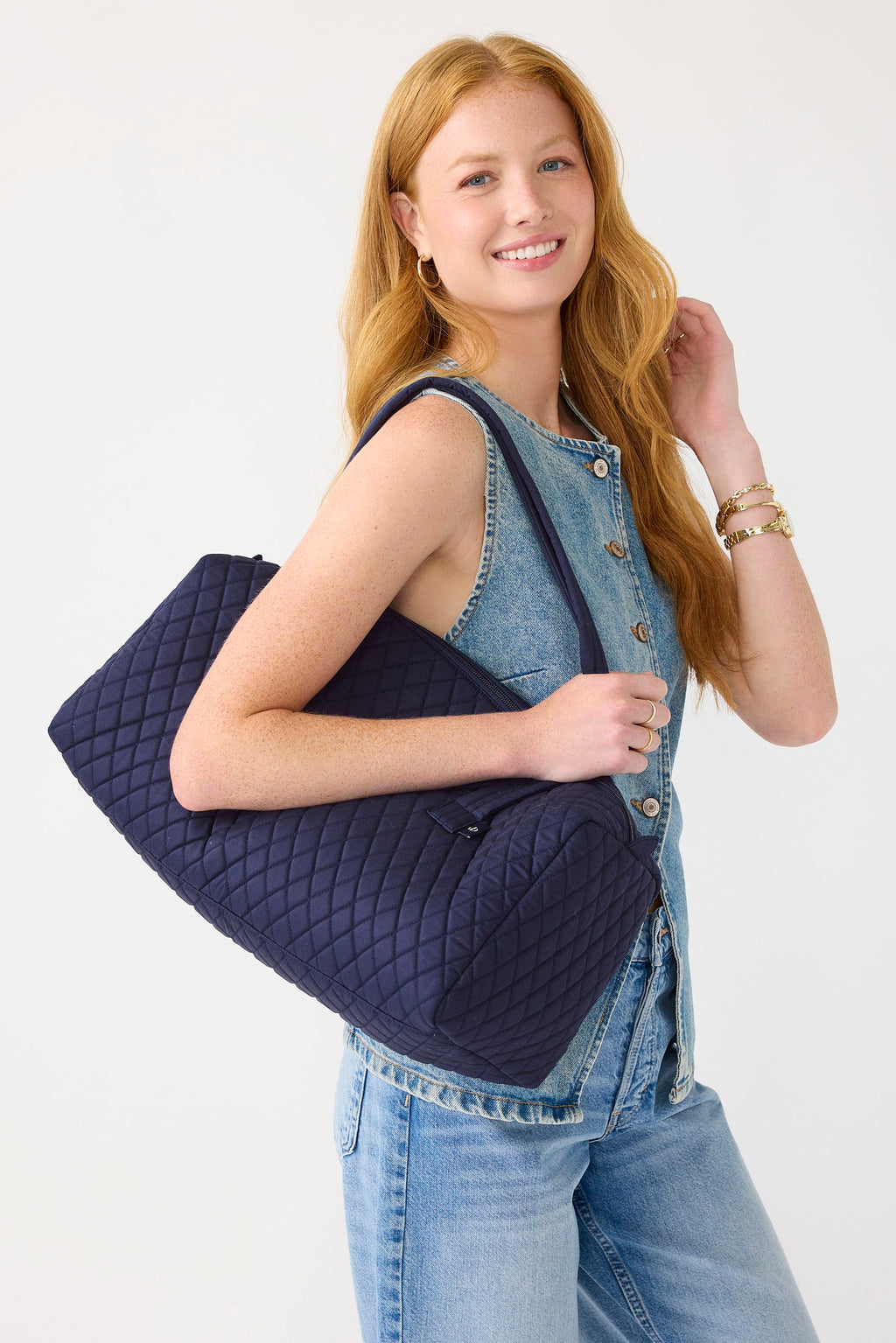 Small Travel Duffel - Peacoat