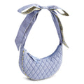 Mini Clara Bow Bag - Blue Chambray